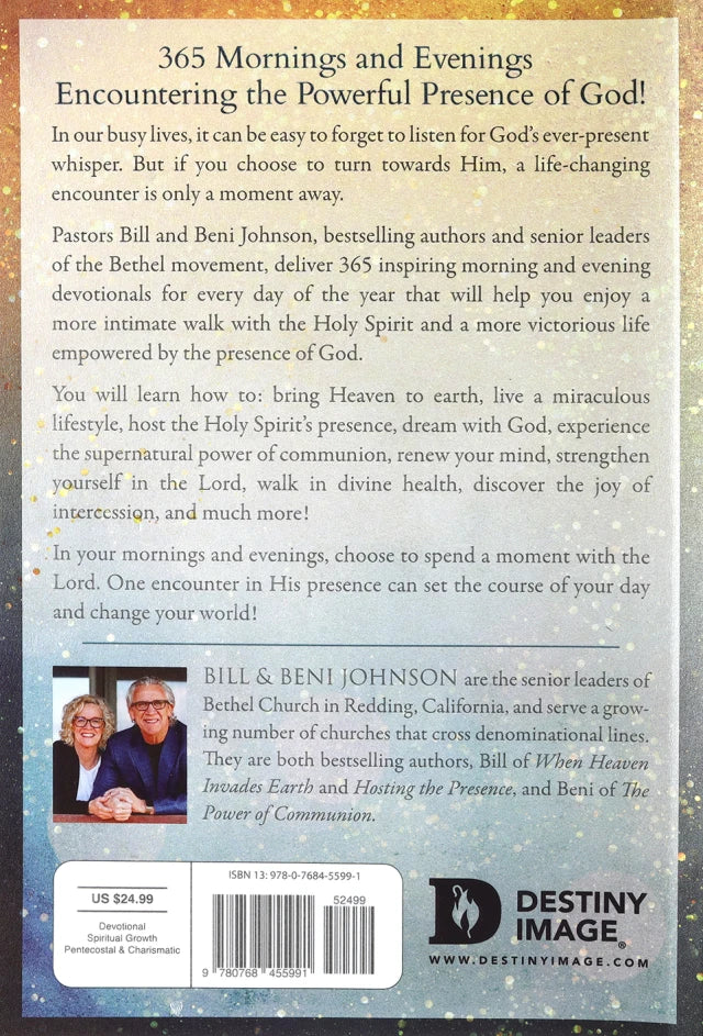 MORNINGS AND EVENINGS IN HIS PRESENCE: A LIFESTYLE OF DAILY ENCOUNTERS WITH GOD