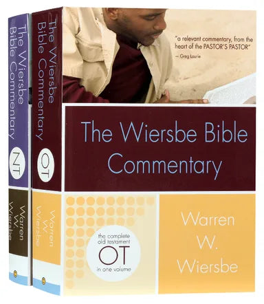 WIERSBE BIBLE COMMENTARY 2 VOLUME SET
