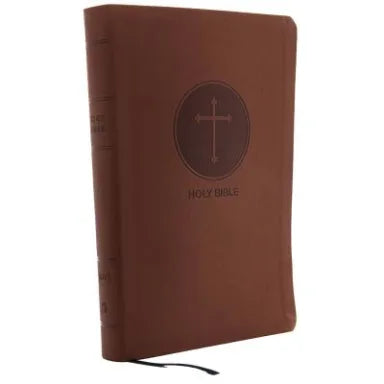 B KJV REFERENCE BIBLE GIANT PRINT BROWN (RED LETTER EDITION)