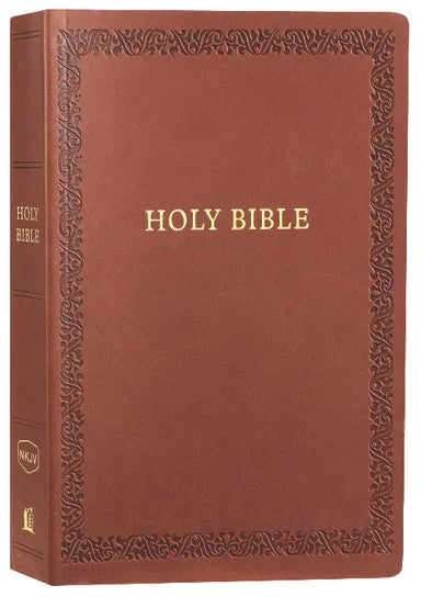 B NKJV HOLY BIBLE SOFT TOUCH EDITION BROWN (BLACK LETTER EDITION)