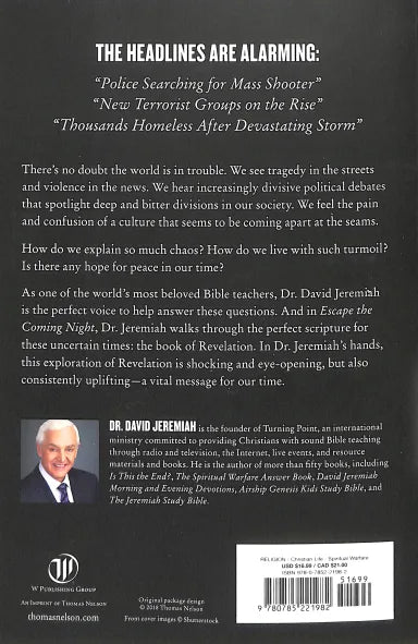 ESCAPE THE COMING NIGHT: A MESSAGE OF HOPE IN A TIME OF CRISIS