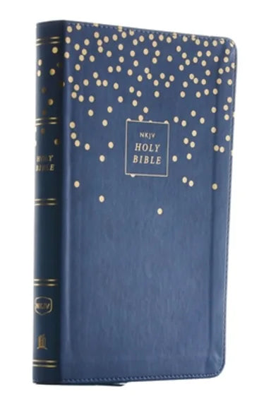 B NKJV THINLINE BIBLE YOUTH EDITION BLUE (RED LETTER EDITION)
