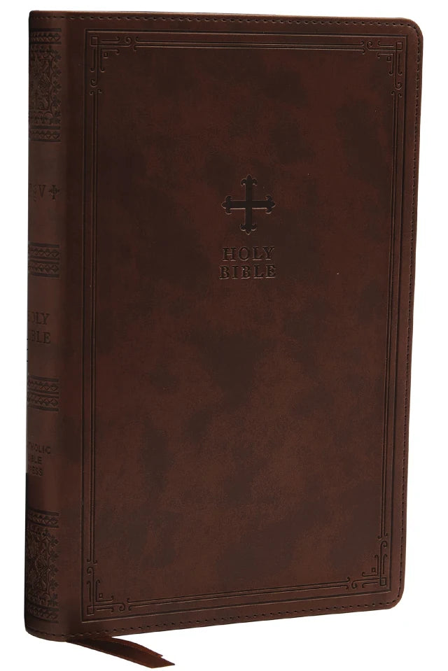 NRSV CATHOLIC BIBLE GIFT EDITION BROWN (ANGLICISED)