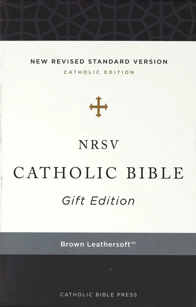 NRSV CATHOLIC BIBLE GIFT EDITION BROWN (ANGLICISED)