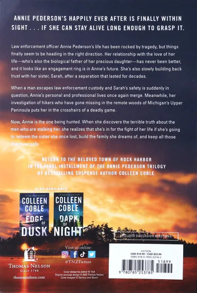 BREAK OF DAY (#03 IN ANNIE PEDERSON TRILOGY SERIES)