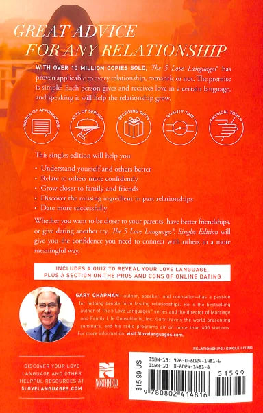 5 LOVE LANGUAGES SINGLES EDITION THE: THE SECRET THAT WILL REVOLUTIONIZE YOUR RELATIONSHIPS