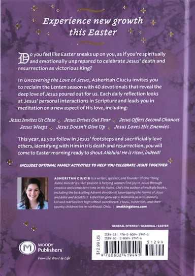 UNCOVERING THE LOVE OF JESUS: A LENT DEVOTIONAL