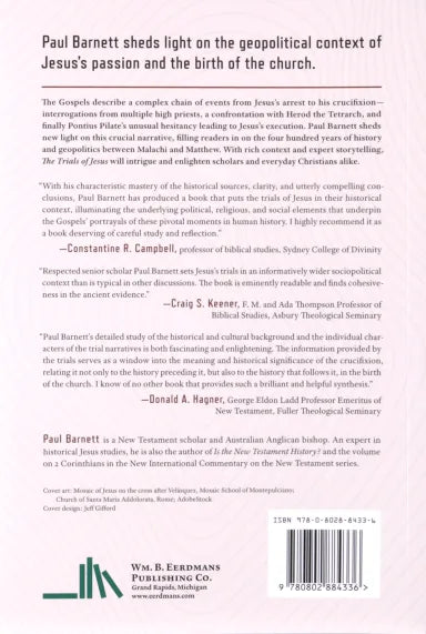 TRIALS OF JESUS: EVIDENCE CONCLUSIONS AND AFTERMATH THE