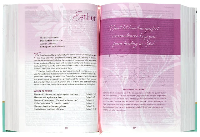 NKJV A WOMAN AFTER GOD'S OWN HEART BIBLE (HARDCOVER)