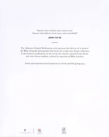 B NLT ALABASTER JOHN: READ REFLECT RESPOND REST