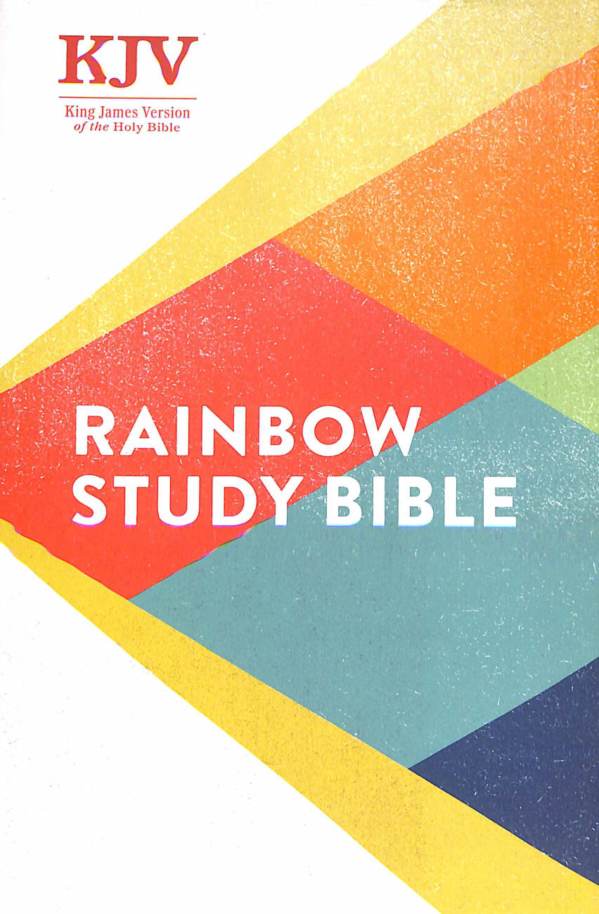 B KJV RAINBOW STUDY BIBLE