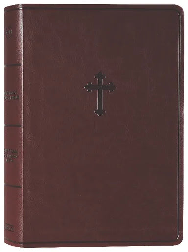 B CSB EVERYDAY STUDY BIBLE BURGUNDY CROSS