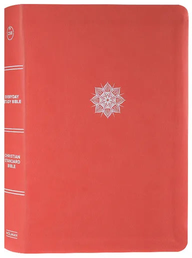 B CSB EVERYDAY STUDY BIBLE CORAL