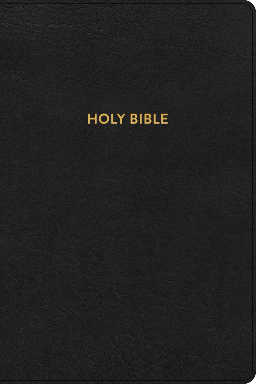 B KJV RAINBOW STUDY BIBLE BLACK