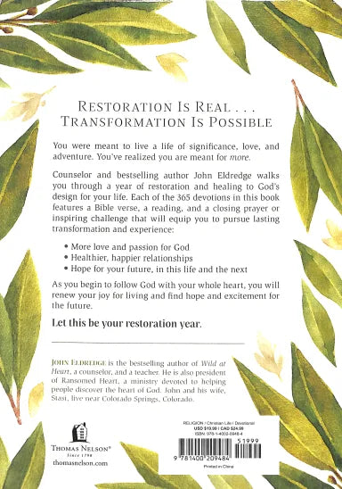 365DD: RESTORATION YEAR: A 365 DAY-DEVOTIONAL