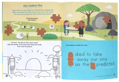 SAY AND PRAY BIBLE EASTER STICKER AND ACTIVITY BOOK