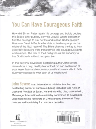 EVERYDAY COURAGE: 50 DEVOTIONS TO BUILD A BOLD FAITH