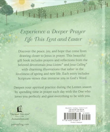 JESUS LISTENS FOR LENT AND EASTER WITH FULL SCRIPTURES: PRAYERS FOR THE SEASON