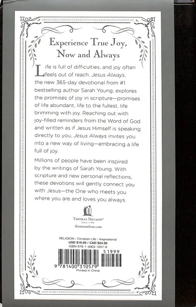 JESUS ALWAYS: EMBRACING JOY IN HIS PRESENCE (SMALL DELUXE)