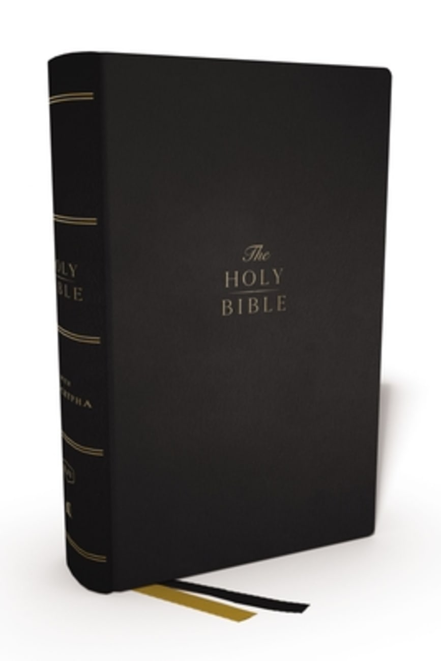 B KJV CENTER-COLUMN REFERENCE BIBLE WITH APOCRYPHA (RED LETTER EDITION)