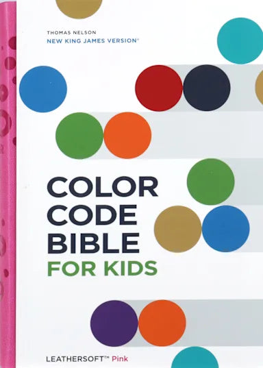 B NKJV COLOR CODE BIBLE FOR KIDS PINK