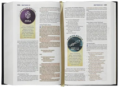 B NKJV ARMOR OF GOD BIBLE (RED LETTER EDITION)