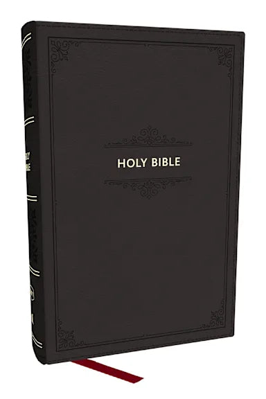 B KJV PERSONAL SIZE LARGE PRINT END-OF-VERSE REFERENCE BIBLE BLACK (RED LETTER EDITION)