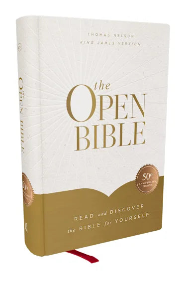 B KJV OPEN BIBLE: READ AND DISCOVER THE BIBLE FOR YOURSELF (RED LETTER EDITION)