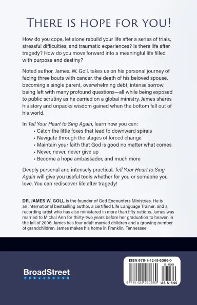 TELL YOUR HEART TO SING AGAIN: DISCOVERING YOUR HEART TO SING AGAIN