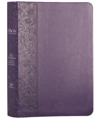 TPT NEW TESTAMENT VIOLET (BLACK LETTER EDITION) (WITH PSALMS PROVERBS AND THE SONG OF SONGS)
