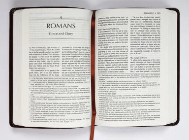 B TPT NEW TESTAMENT LARGE PRINT BROWN (WITH PSALMS PROVERBS AND THE SONG OF SONGS) (BLACK LETTER EDITION)