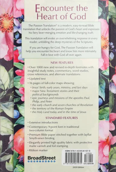 B TPT NEW TESTAMENT BERRY BLOSSOMS (WITH PSALMS PROVERBS AND THE SONG OF SONGS) (BLACK LETTER EDITION)