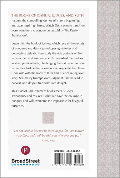B TPT THE BOOKS OF JOSHUA JUDGES AND RUTH (2020 EDITION) COURAGE TO CONQUER