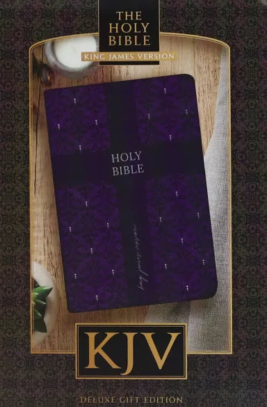 B KJV HOLY BIBLE COMPACT AMETHYST (RED LETTER EDITION)