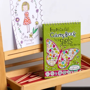 INSPIRATIONAL COLORING BOOK FOR GIRLS