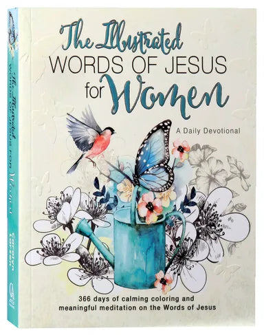 ILLUSTRATED WORDS JESUS FOR WOMEN DEVOTIONAL BOOK