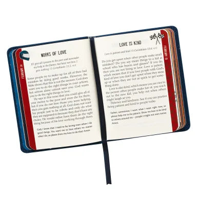 ONE-MINUTE DEVOTIONS FOR BOYS (NAVY)