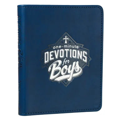 ONE-MINUTE DEVOTIONS FOR BOYS (NAVY)