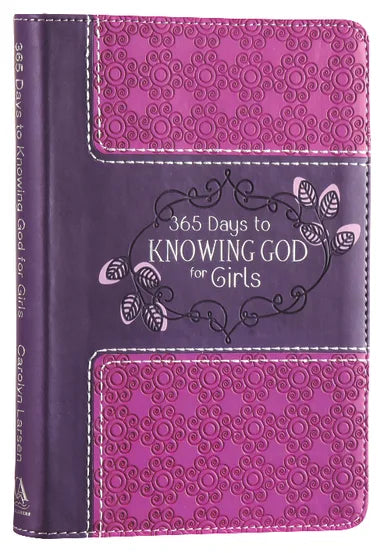 365 DAYS TO KNOWING GOD FOR GIRLS (PURPLE/PINK)