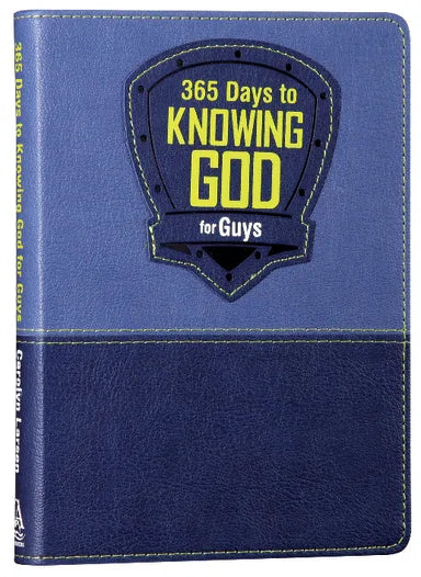 365 DAYS TO KNOWING GOD FOR GUYS (BLUE)
