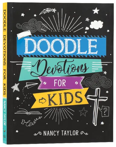 DOODLE DEVOTIONS FOR KIDS: 60 DEVOTIONS  ACTIVITIES AND COLOURING IN