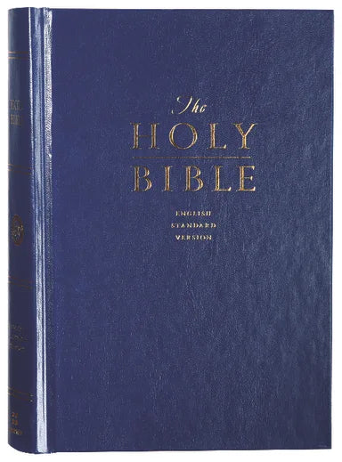 B ESV PREMIUM PEW AND WORSHIP BIBLE BLUE (BLACK LETTER EDITION)