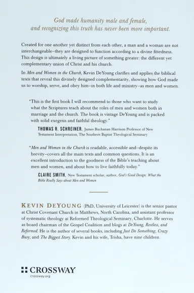 MEN AND WOMEN IN THE CHURCH: A SHORT BIBLICAL PRACTICAL INTRODUCTION