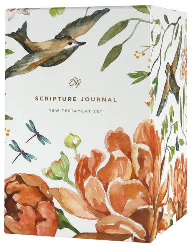 B ESV SCRIPTURE JOURNAL NEW TESTAMENT (SET OF 19) ARTWORK BY RUTH CHOU SIMONS (BLACK LETTER EDITION)