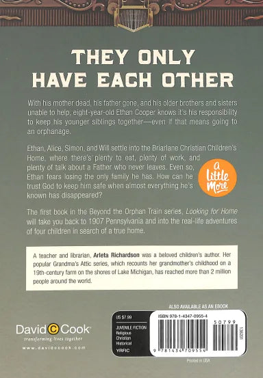 LOOKING FOR HOME (#01 IN BEYOND THE ORPHAN TRAIN SERIES)