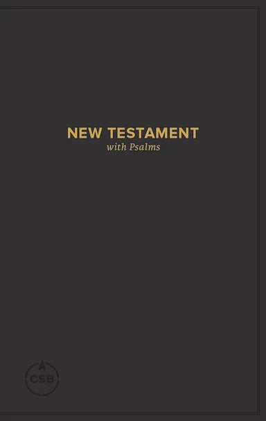 B CSB POCKET NEW TESTAMENT WITH PSALMS BLACK