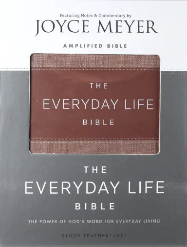 B AMPLIFIED THE EVERYDAY LIFE BIBLE BLUSH