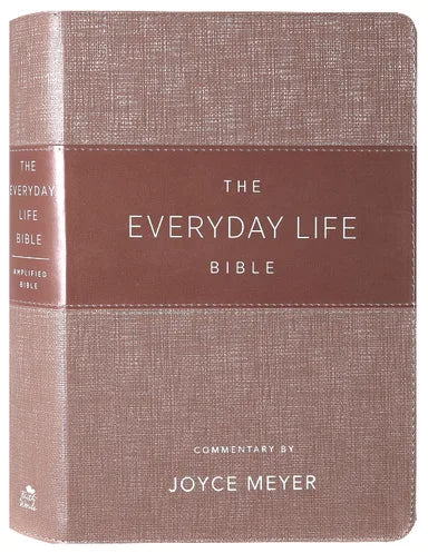 B AMPLIFIED THE EVERYDAY LIFE BIBLE BLUSH