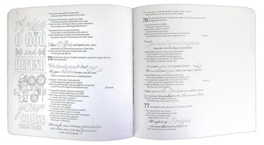 B NLT INSPIRE PSALMS CREATIVE JOURNALING (BLACK LETTER EDITION)