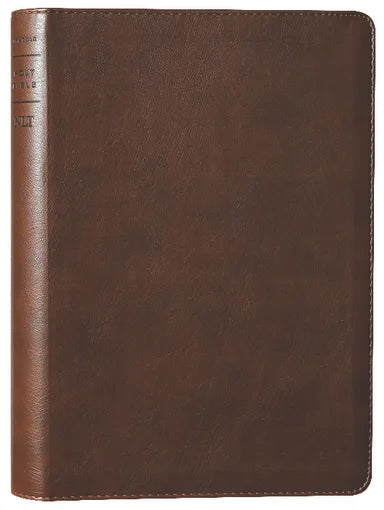 B NLT LARGE PRINT THINLINE REFERENCE BIBLE RUSTIC BROWN (FILAMENT ENABLED EDITION ) RED LETTER